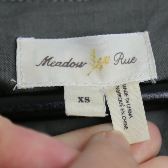 Anthropologie Meadow Rue Pleated Swing Crinkle Knit Lined Tank Top Size XS - Picture 3 of 8